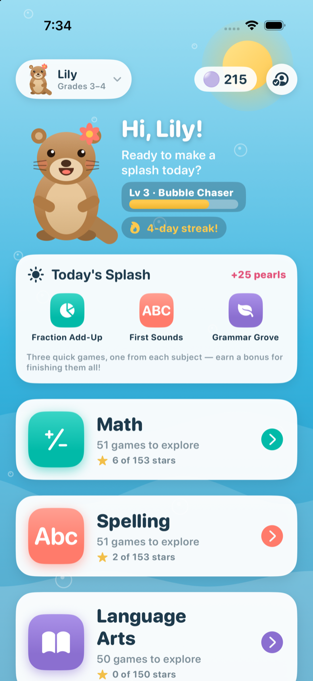 OtterLearn screenshot 1
